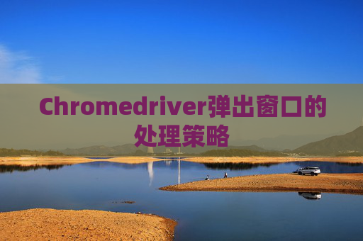 Chromedriver弹出窗口的处理策略